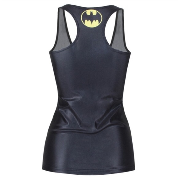 🦇Batman Stretchy Racerback Top - Picture 2 of 4